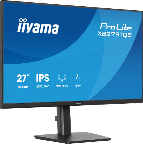 MONITOR IIYAMA 27" IPS, 4-SIDE SLIM BEZEL  2560X1440 75HZ_4