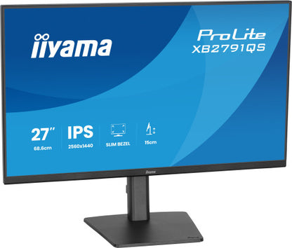 MONITOR IIYAMA 27" IPS, 4-SIDE SLIM BEZEL  2560X1440 75HZ_5