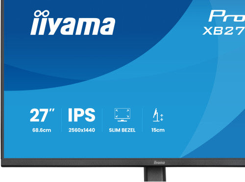 MONITOR IIYAMA 27" IPS, 4-SIDE SLIM BEZEL  2560X1440 75HZ_12
