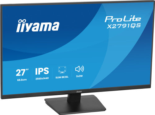 MONITOR IIYAMA 27" IPS, 4-SIDE SLIM BEZEL 2560x1440 75HZ_5
