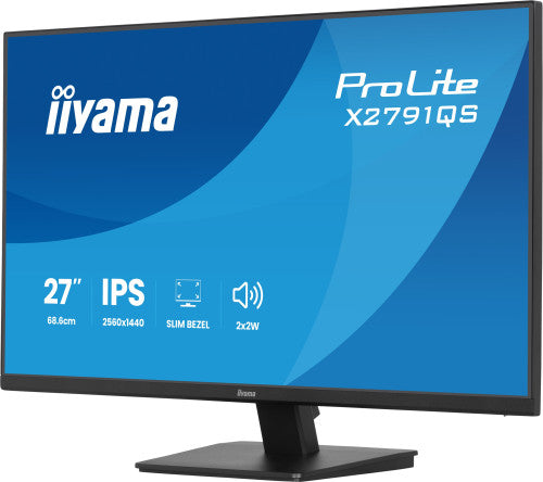 MONITOR IIYAMA 27" IPS, 4-SIDE SLIM BEZEL 2560x1440 75HZ_6