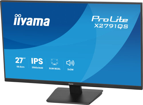 MONITOR IIYAMA 27" IPS, 4-SIDE SLIM BEZEL 2560x1440 75HZ_7