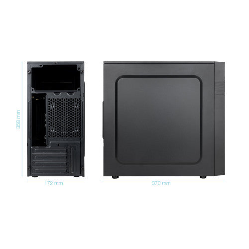 TooQ Caja Minitorre Micro-ATX âISOBOX ULTRAâ, Negra_1