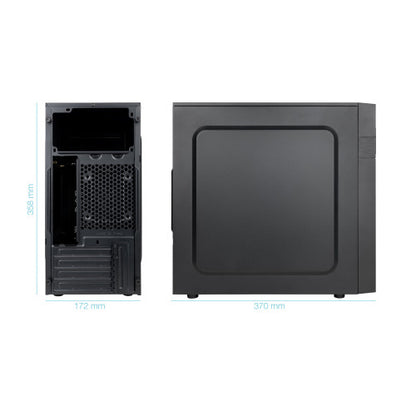 TooQ Caja Minitorre Micro-ATX âISOBOX ULTRAâ, Negra_1