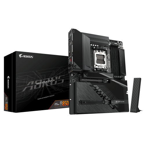 Mainboard GIGABYTE B850 AORUS STEALTH / Preto_0