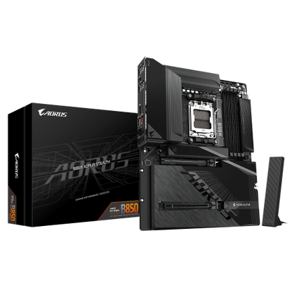 Mainboard GIGABYTE B850 AORUS STEALTH / Preto_0