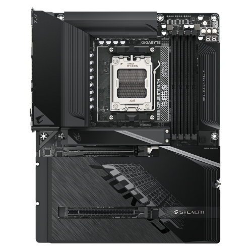 Mainboard GIGABYTE B850 AORUS STEALTH / Preto_1