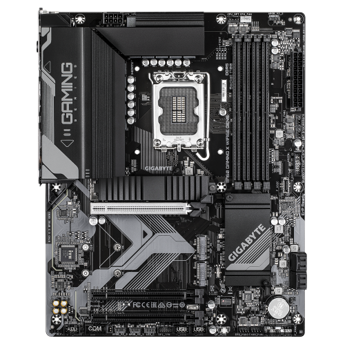 Placa Base GIGABYTE B760 GAMING X WIFI6E / Preto / Compatível com Intel Core 14ª geração, DDR5 até 5600 MHz, Wi-Fi 6E_1