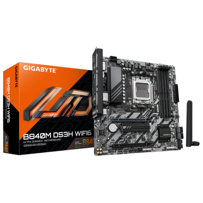 Placa Mãe GIGABYTE B840M DS3H WIFI6 / Preto_0