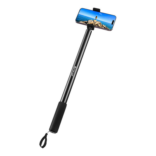 Metal selfie holder 2m PULUZ for Insta360 One RS/X2/X3/X4 camera (black)_0