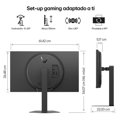 Monitor LG Ultragear 27" / Preto / 27G440A-B_1