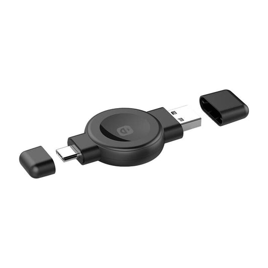 In-line Choetech T606-F wireless charger for smartwatch (black)_0