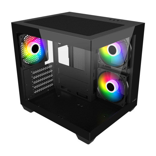 Tower-Gehäuse FSP S140-BA / Preto_1