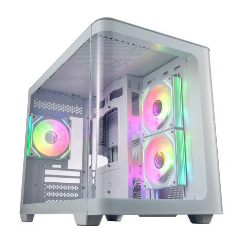 Tower-Gehäuse FSP S380-WA / Branco_0