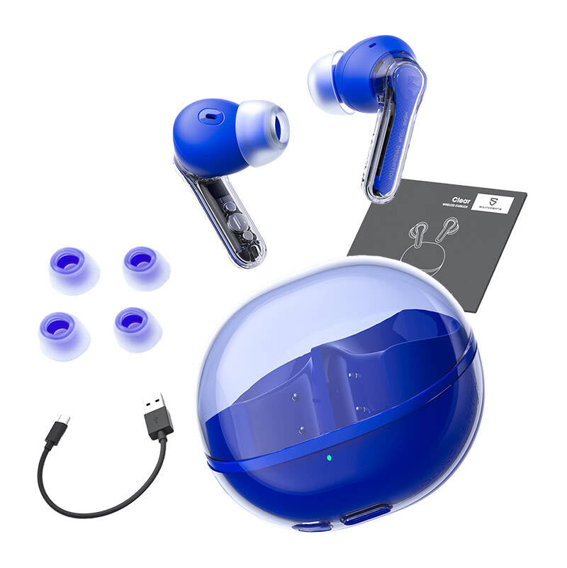 Earphones TWS Soundpeats Clear (Blue)_5