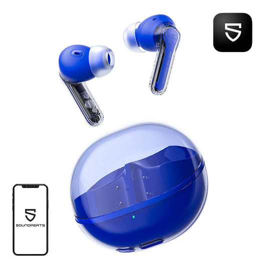 Earphones TWS Soundpeats Clear (Blue)_0
