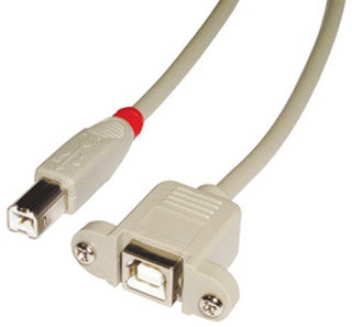 Lindy 31801 cable USB USB 2.0 1 m USB B Gris_0