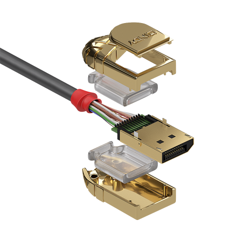DisplayPort 1.2 Kabel, Gold Line_2