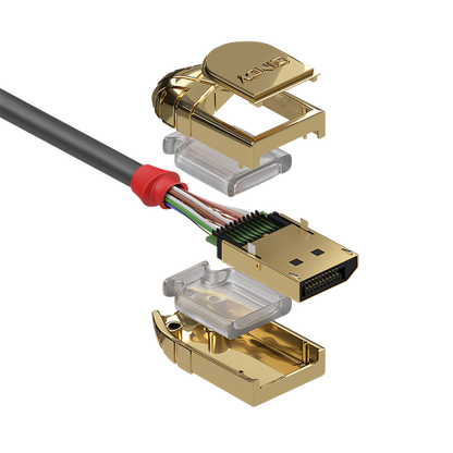 DisplayPort 1.2 Kabel, Gold Line_2