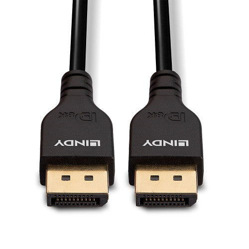 Cabo DisplayPort 1.4 LINDY / Slim / Preto / 1819726_3