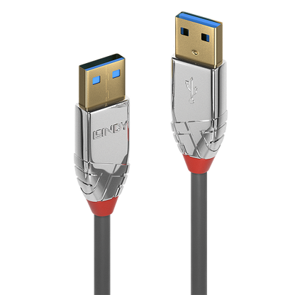 Lindy 36629 cable USB USB 3.2 Gen 1 (3.1 Gen 1) 5 m USB A Gris_0