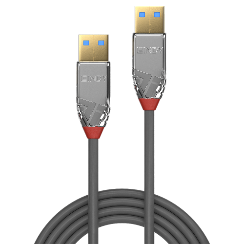 Lindy 36629 cable USB USB 3.2 Gen 1 (3.1 Gen 1) 5 m USB A Gris_1
