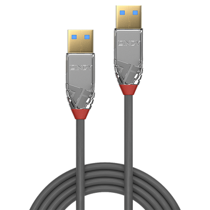 Lindy 36629 cable USB USB 3.2 Gen 1 (3.1 Gen 1) 5 m USB A Gris_1