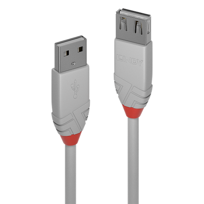 Lindy 36712 cable USB USB 2.0 1 m USB A Gris_0