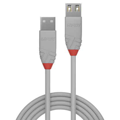 Lindy 36712 cable USB USB 2.0 1 m USB A Gris_2