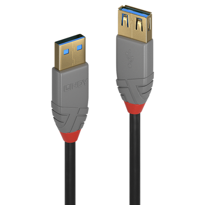 Lindy 36760 cable USB USB 3.2 Gen 1 (3.1 Gen 1) 0,5 m USB A Negro_0