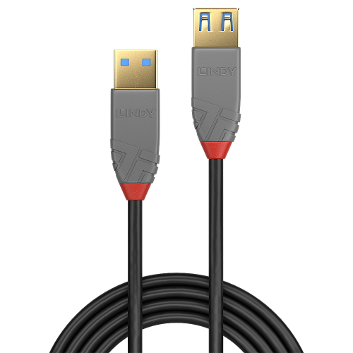 Cabo de Extensão USB 3.2 LINDY / Preto / 1909809_1