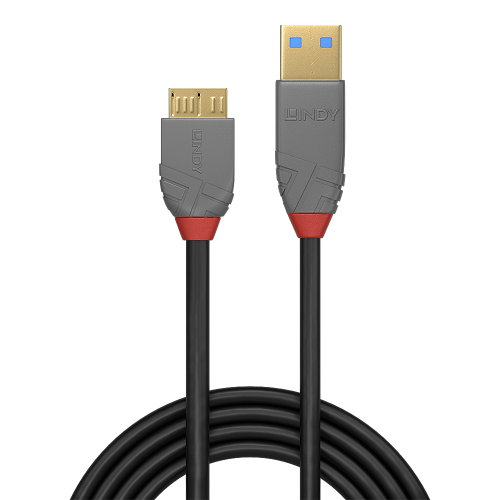 CAVO USB 3.0 TIPO A A MICRO-B ANTHRA LINE, 1M_2