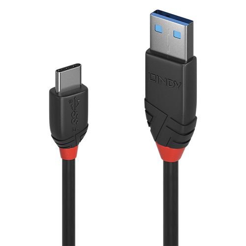 Cabo USB 3.2 Gen 2 Preto LINDY - USB-A para USB-C_0