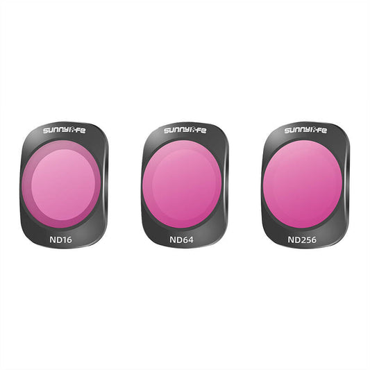 3 filters ND16+ND64+ND256 Sunnylife for Pocket 3_0