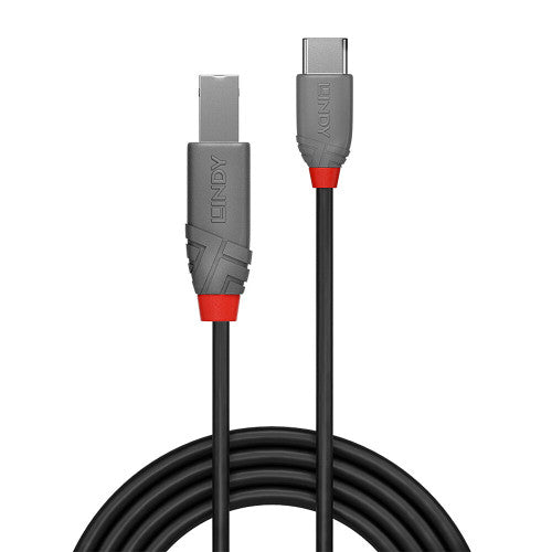 Lindy 36942 cable USB USB 2.0 2 m USB C USB B Negro_1