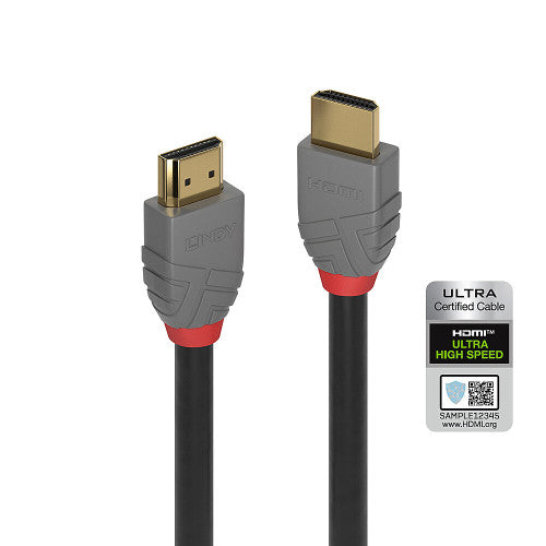 Cabo HDMI Ultra Alta Velocidade LINDY Anthra Line / Preto_0