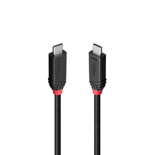 Lindy 37000 cable USB USB4 Gen 3x2 0,5 m USB C Negro_0