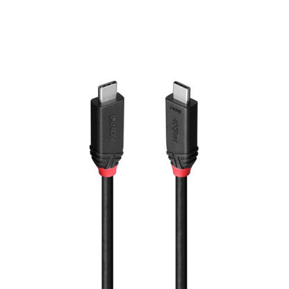 Lindy 37000 cable USB USB4 Gen 3x2 0,5 m USB C Negro_0