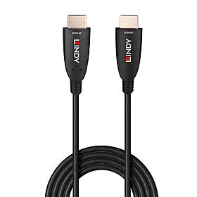 Cabo Fibra Óptica HDMI 2.1 LINDY / Preto / 8K60_2