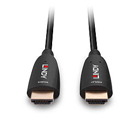 Cabo Fibra Óptica HDMI 2.1 LINDY / Preto / 8K60_4