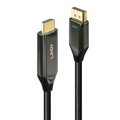 Adaptador DisplayPort > HDMI LINDY / 8K60 / Preto / 1909959_0