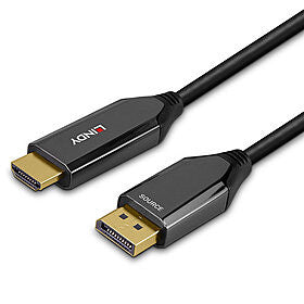 Adaptador DisplayPort para HDMI LINDY / 8K60 / Preto / 1909973_4