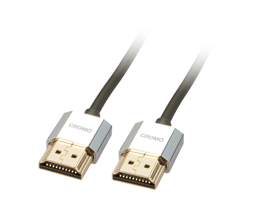 Cabo HDMI LINDY / Preto / Slim High-Speed com Ethernet_0