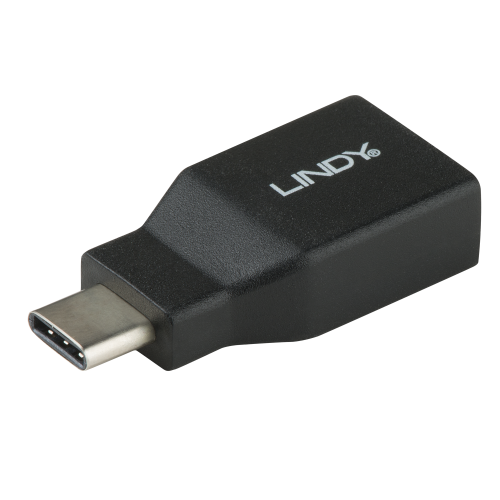 Lindy 41899 cambiador de gÃ©nero para cable USB 3.1-C USB 3.1-A Negro_0
