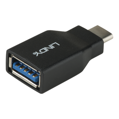 Lindy 41899 cambiador de gÃ©nero para cable USB 3.1-C USB 3.1-A Negro_1