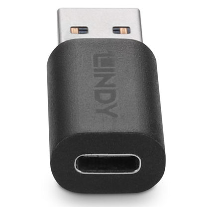 Lindy 41904 cambiador de gÃ©nero para cable USB 3.2 Type A USB 3.2 Type C Negro_2