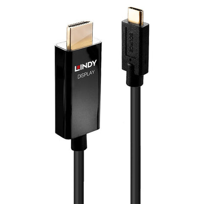 Lindy 43291 adaptador de cable de vÃ­deo 1 m USB Tipo C HDMI tipo A (EstÃ¡ndar) Negro_0