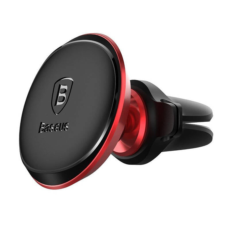 Car Mount Holder Baseus Magnetic Air Vent Red OS_0