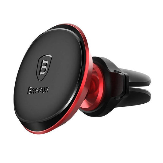 Car Mount Holder Baseus Magnetic Air Vent Red OS_0