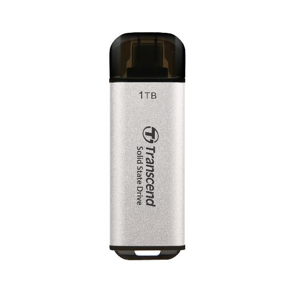 Transcend SSD ESD300S        1TB USB-C silver_0